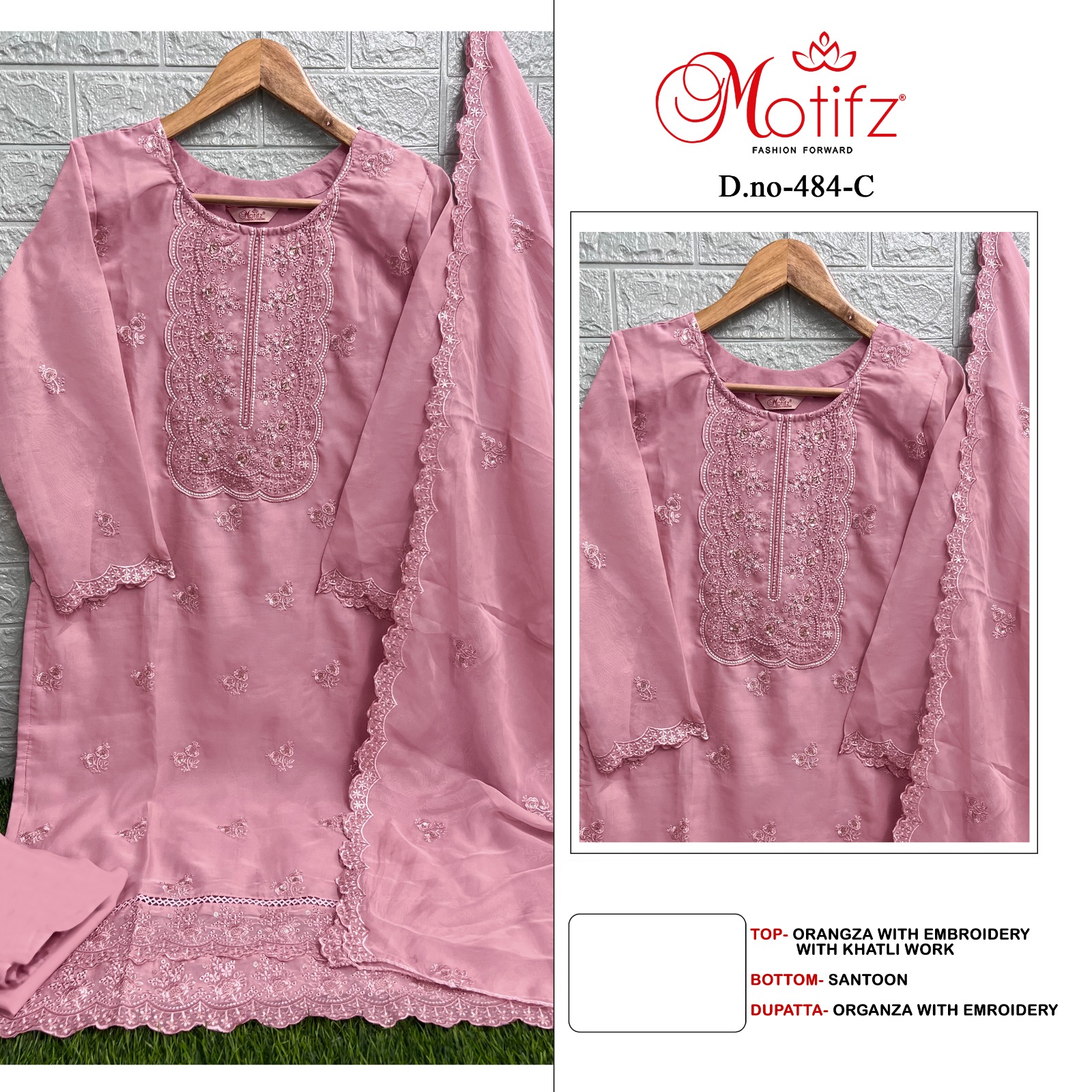 MOTIFZ 484 A TO D SALWAR SUITS WHOLESALE