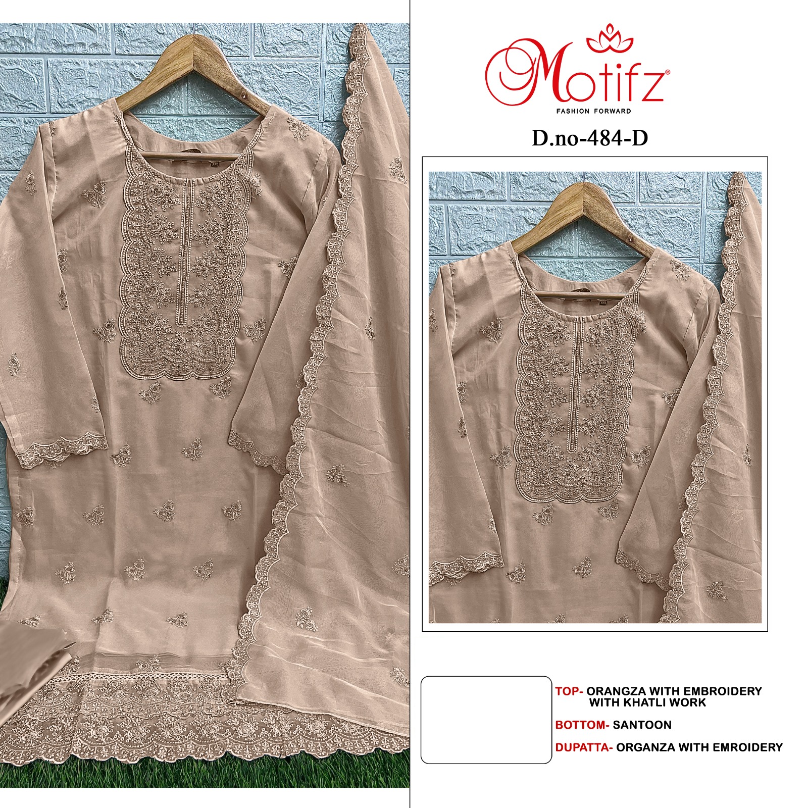 MOTIFZ 484 A TO D SALWAR SUITS WHOLESALE