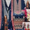 MOTIFZ 498 COLORS GEORGETTE PAKISTANI SUITS (1)