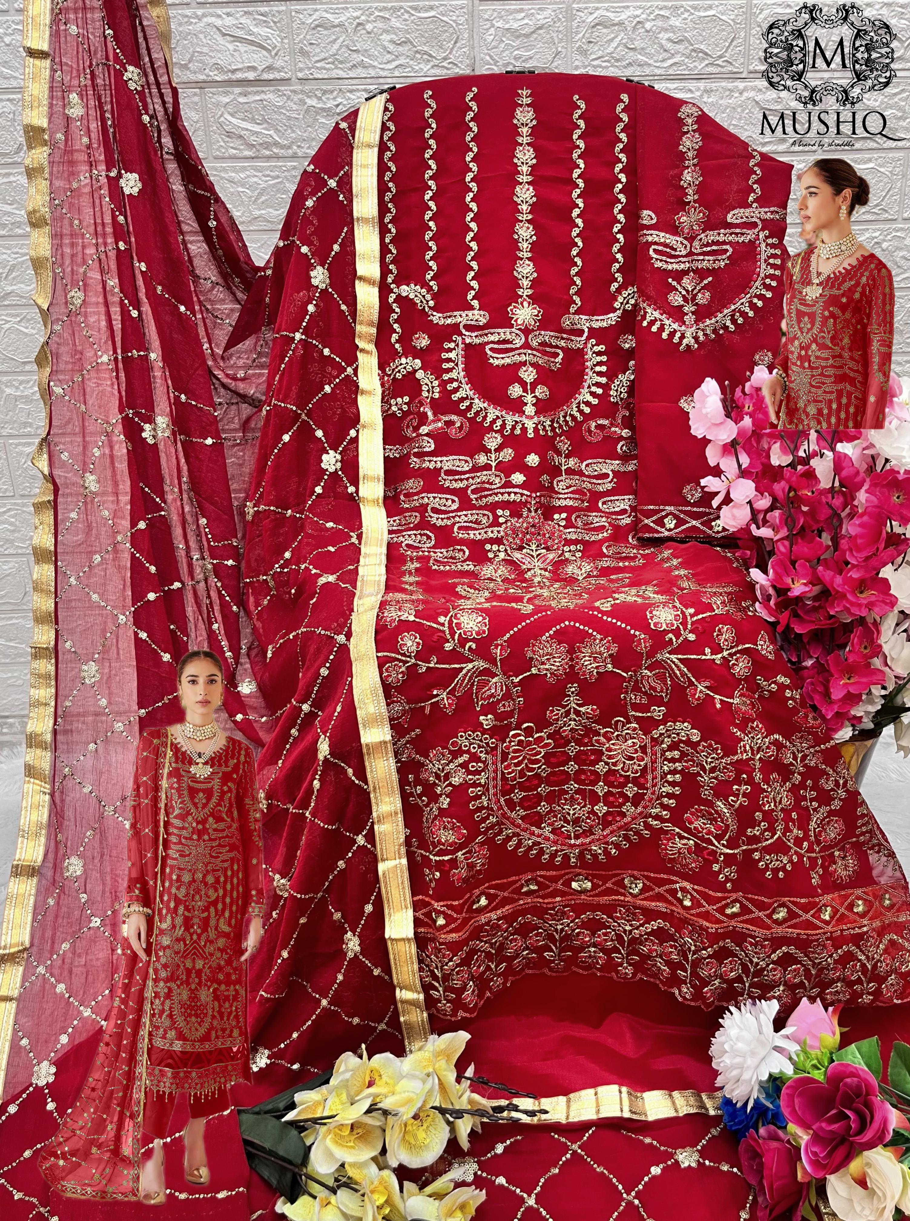 MUSHQ M 299 B SALWAR SUITS MANUFACTURER