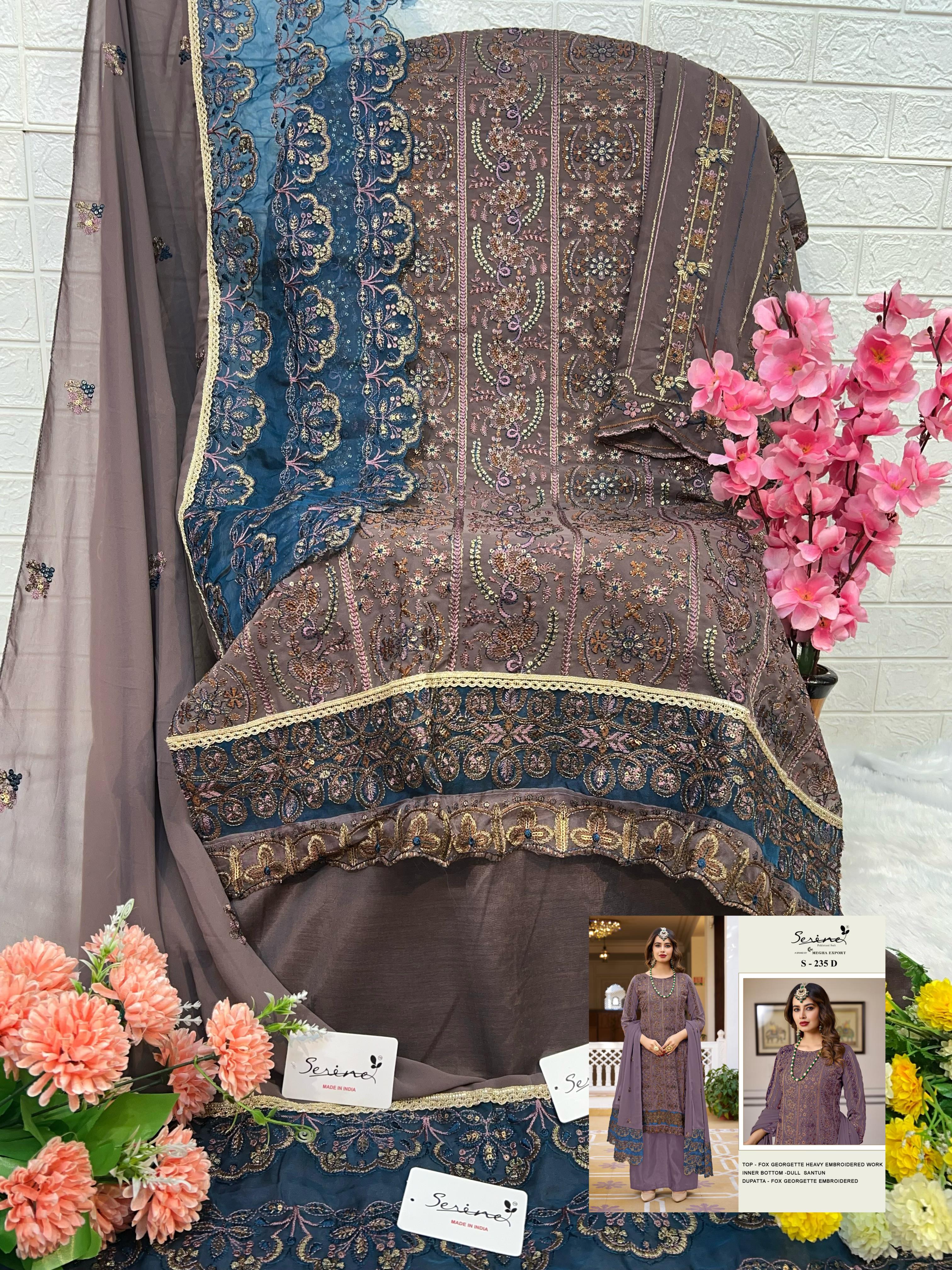 SERINE 235 COLORS PAKISTANI SUITS