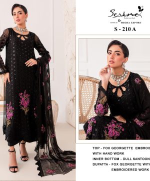 SERINE S 210 A PAKISTANI SUITS IN INDIA