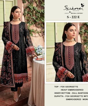 SERINE S 222 E SALWAR SUITS MANUFACTURER