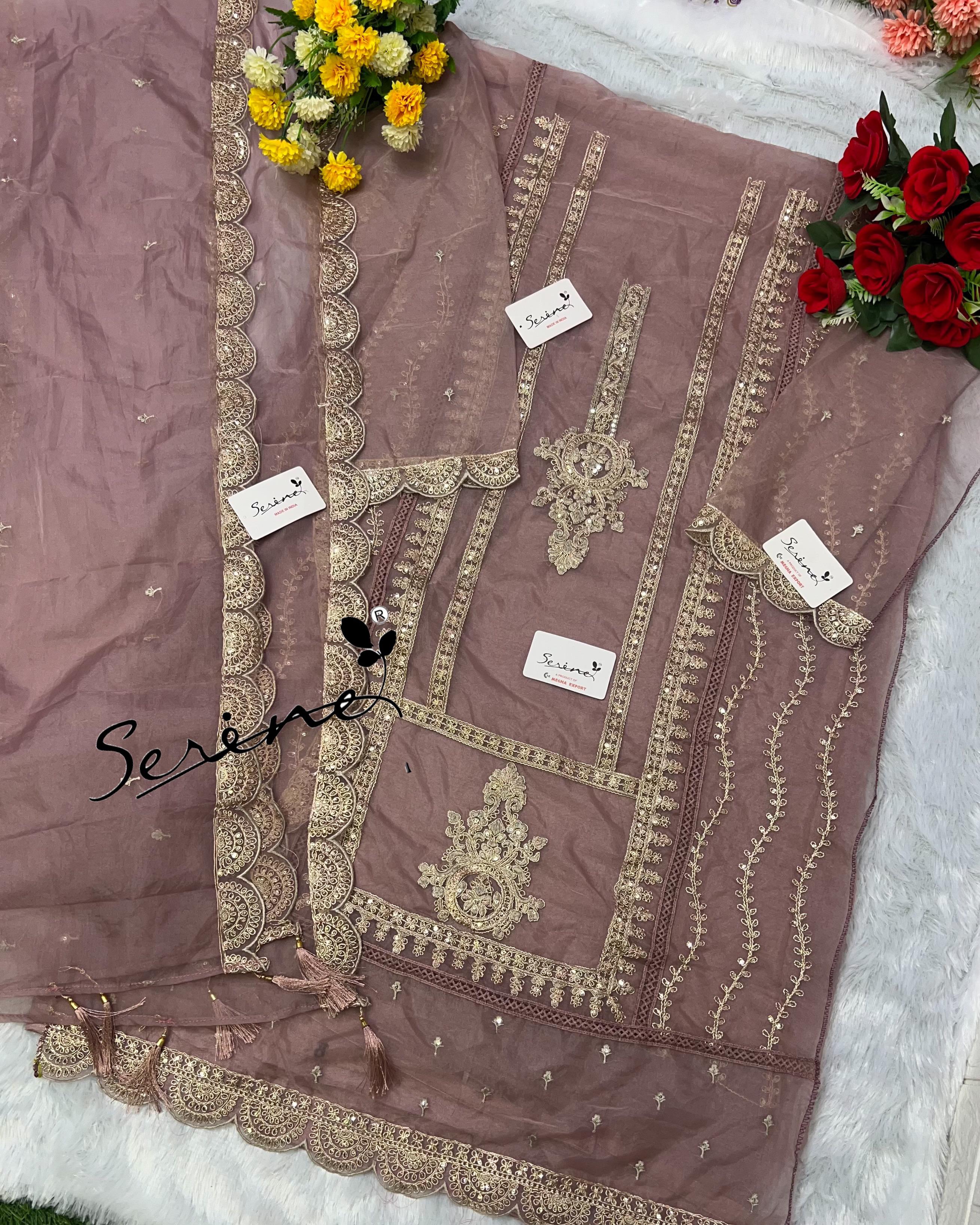 SERINE S 234 A TO D SALWAR SUITS MANUFACTURER