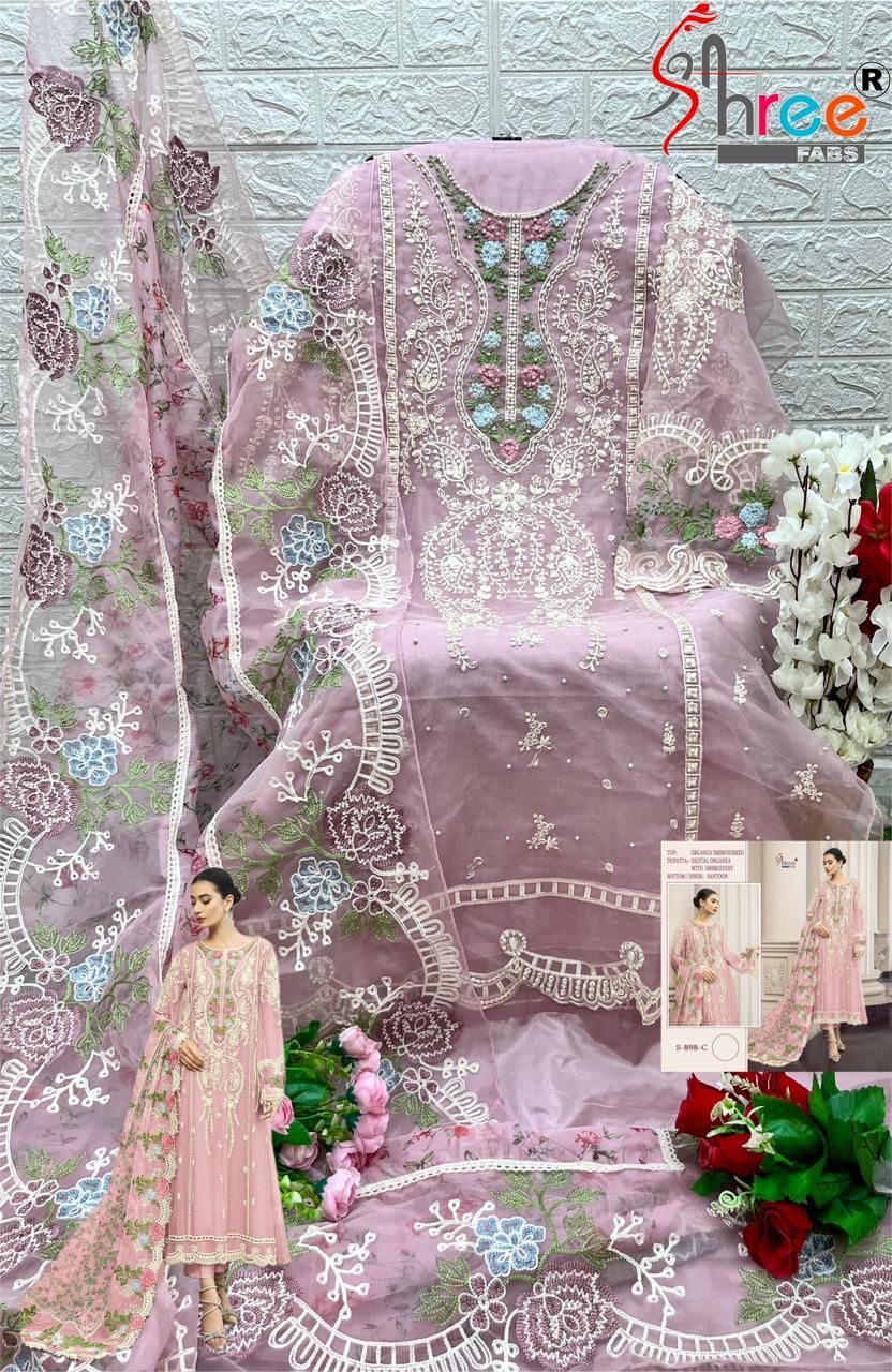 SHREE FABS S 898 SERIES PAKISTANI SALWAR SUITS