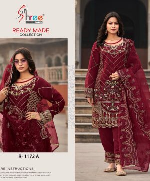 SHREE FABS SR 1172 READYMADE SUITS