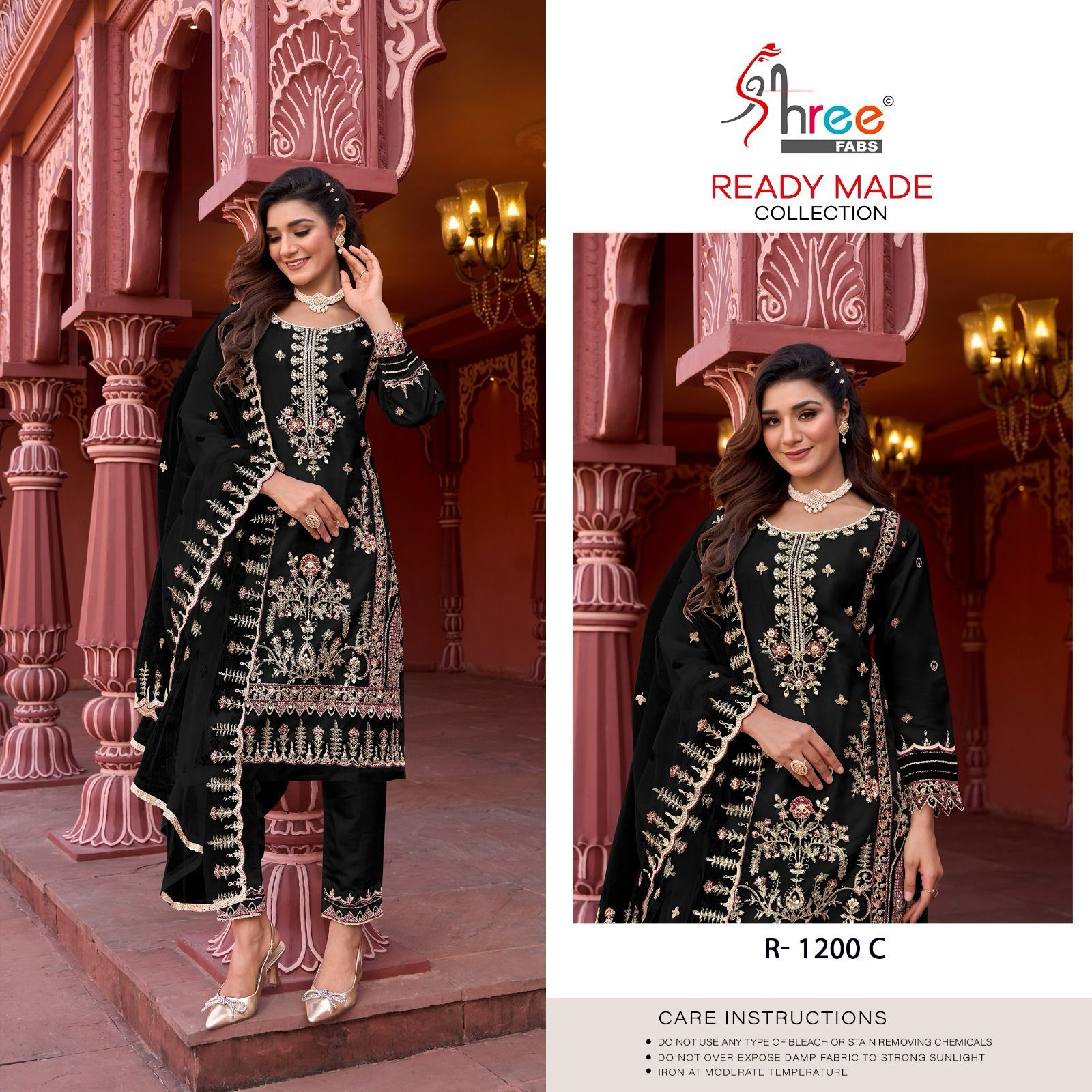 SHREE FABS SR 1200 READYMADE SUITS