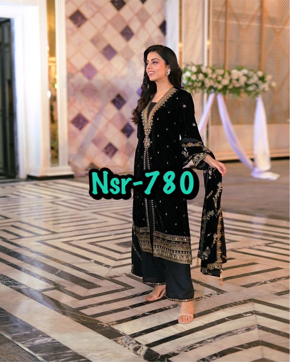 SHREE HARI NSR 780 DESIGNER VELVET COLLECTION