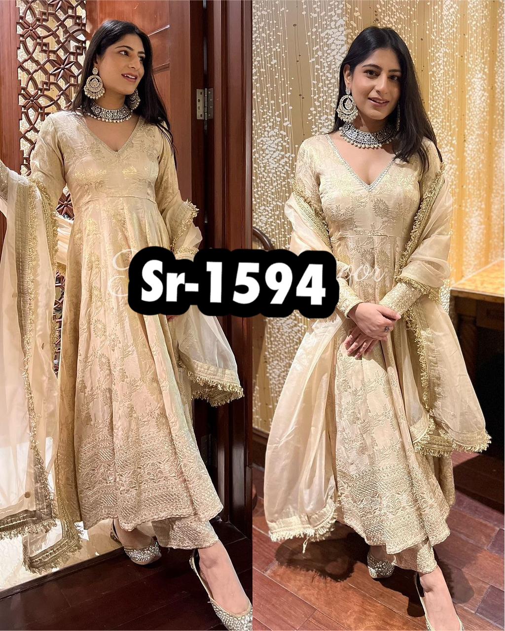 SHREE HARI SR 1594 DESIGNER GOWN WHOLESALE