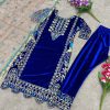 SHREE HARI SSR 325 B DESIGNER VELVET SUITS