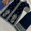 SHREE HARI SSR 437 DESIGNER VELVET SUITS WHOLESALE