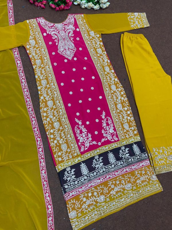 SHREE TEXTILE ST 123 A DESIGNER SUITS WHOLESALE