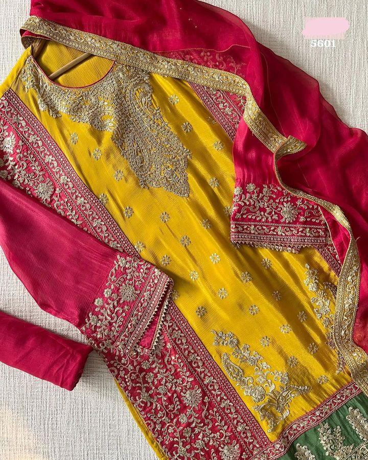 SHREE TEXTILE ST 123 B DESIGNER SUITS WHOLESALE