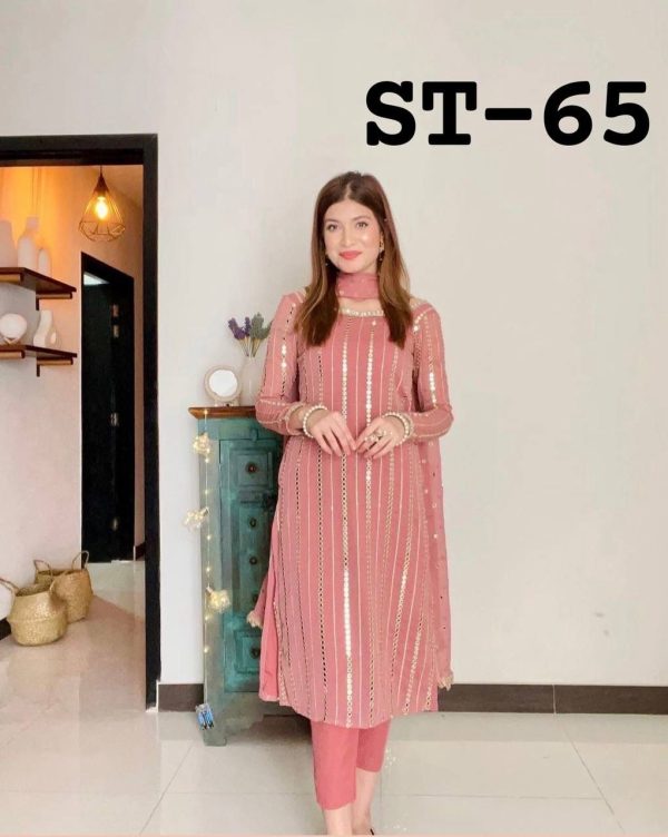 SHREE TEXTILE ST 65 DESIGNER SUITS WHOLESALE