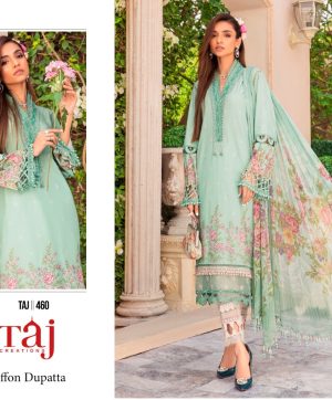 TAJ CREATIONS 460 SALWAR SUITS WHOLESALE