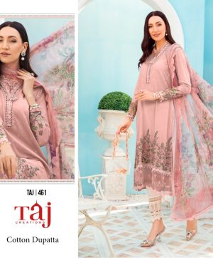 TAJ CREATIONS 461 SALWAR SUITS WHOLESALE