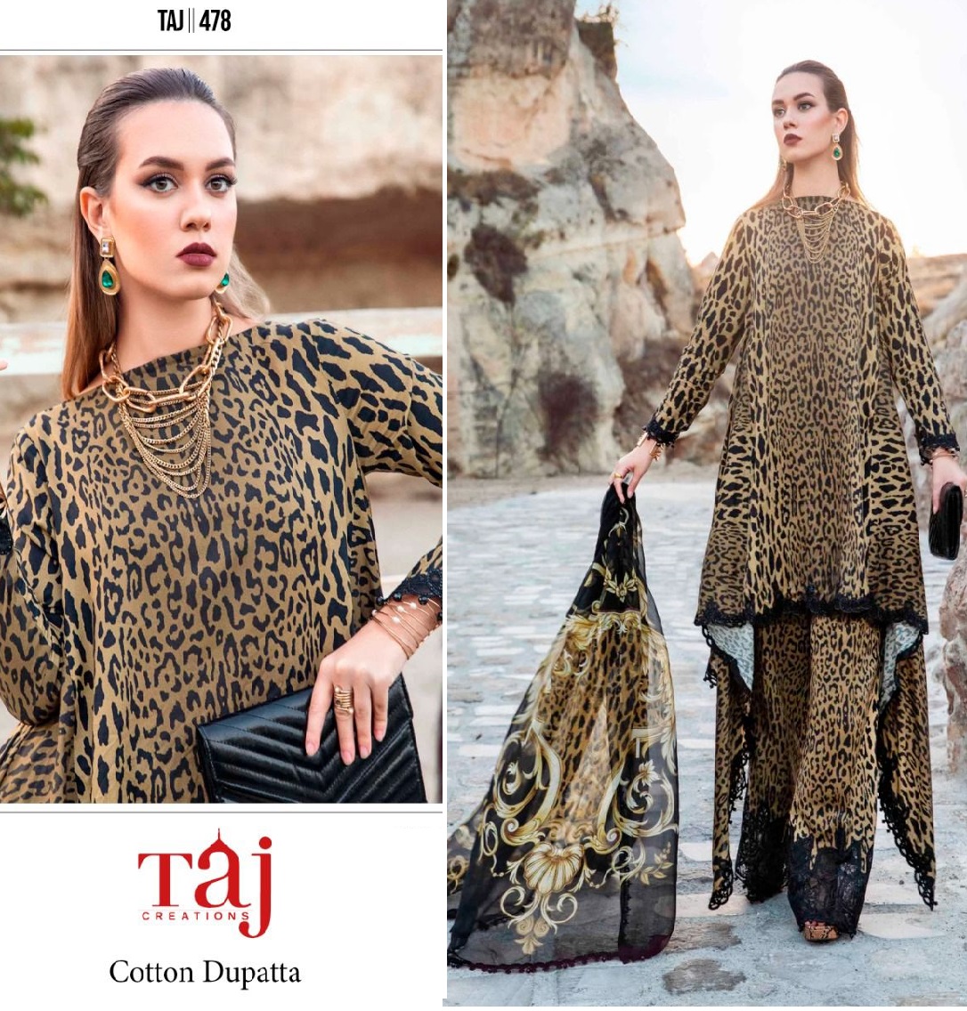 TAJ CREATIONS 478 PAKISTANI SUITS IN INDIA