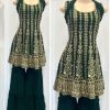 ZEEL FASHION ZF 333 B DESIGNER TOP SHARARA