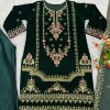 ZEEL FASHION ZF 345 A DESIGNER VELVET SUITS