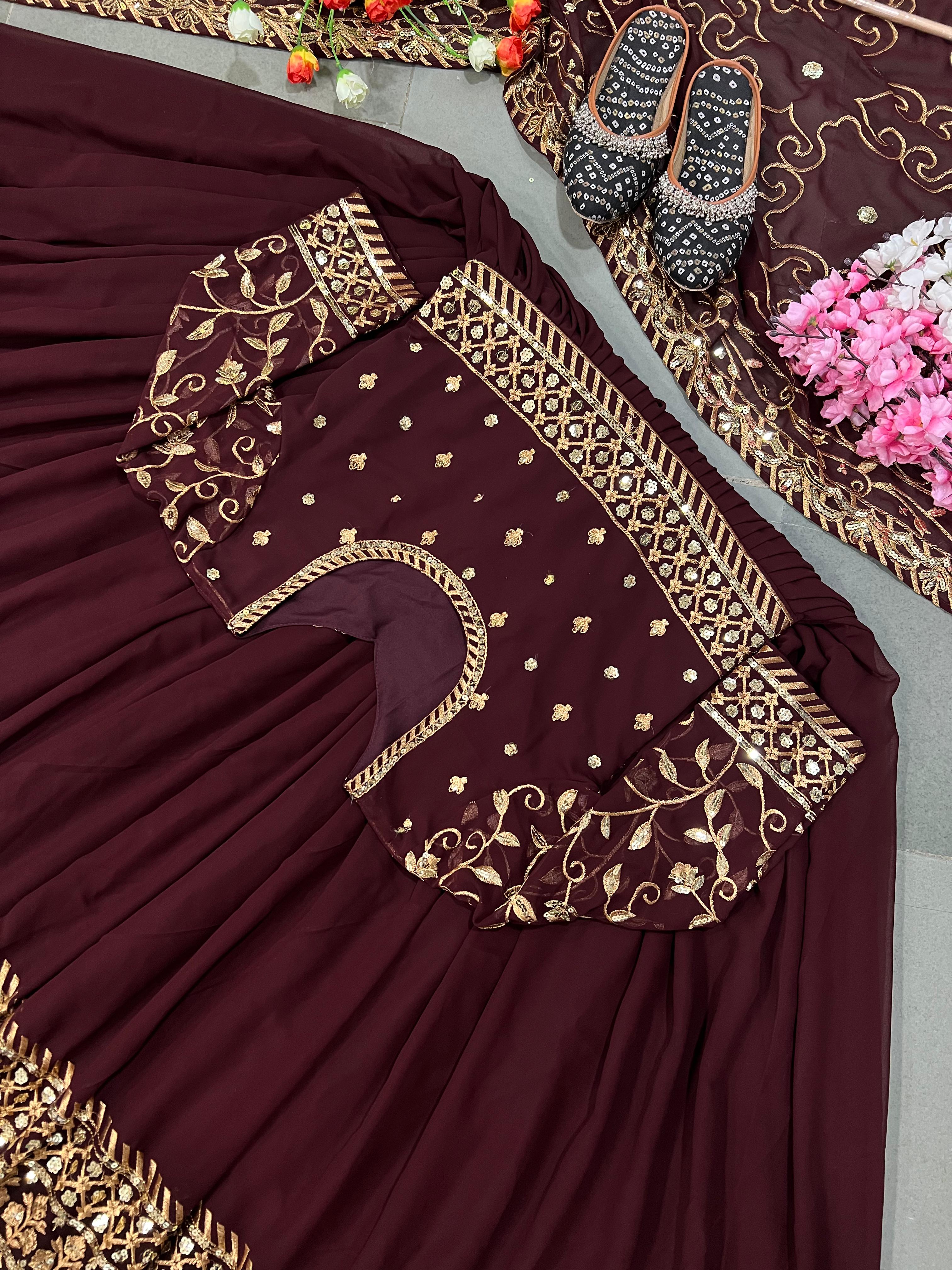 ZEEL FASHION ZF 347 DESIGNER GOWN COLLECTION