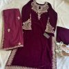 ZIAAZ DESIGNS 362 A VELVET PAKISTANI SUITS