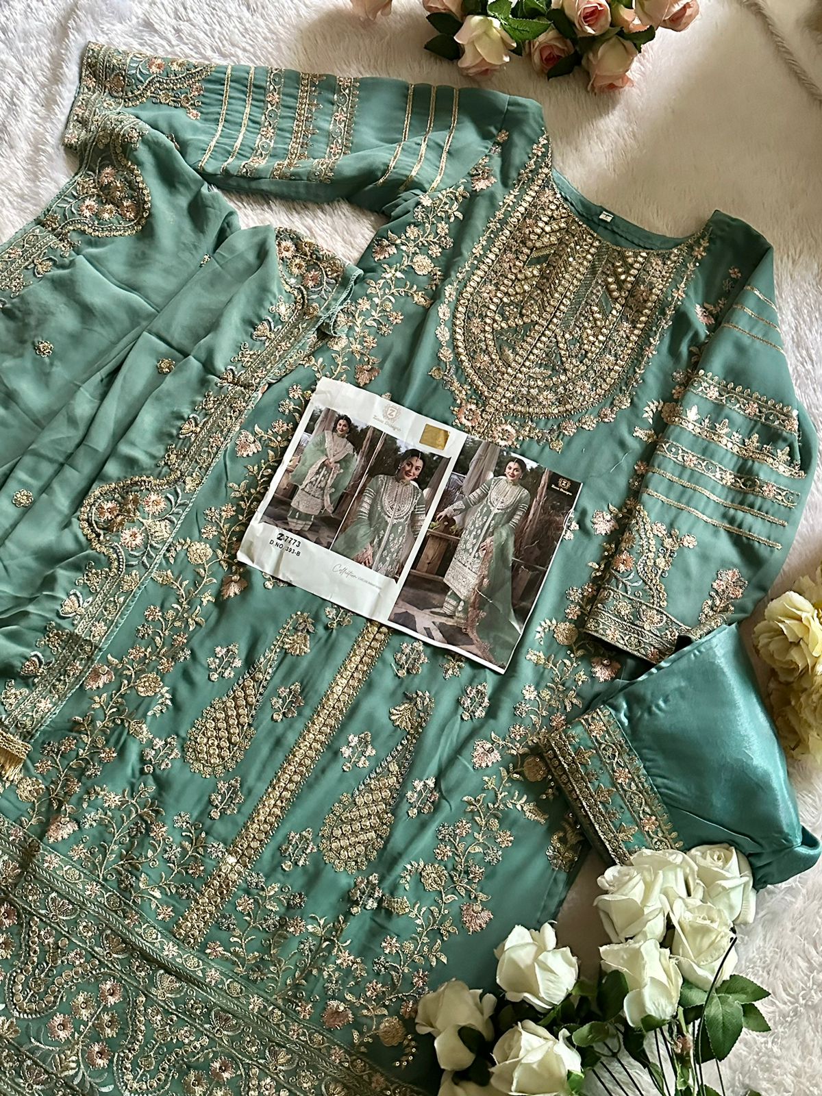 ZIAAZ DESIGNS 393 B SALWAR SUITS IN INDIA