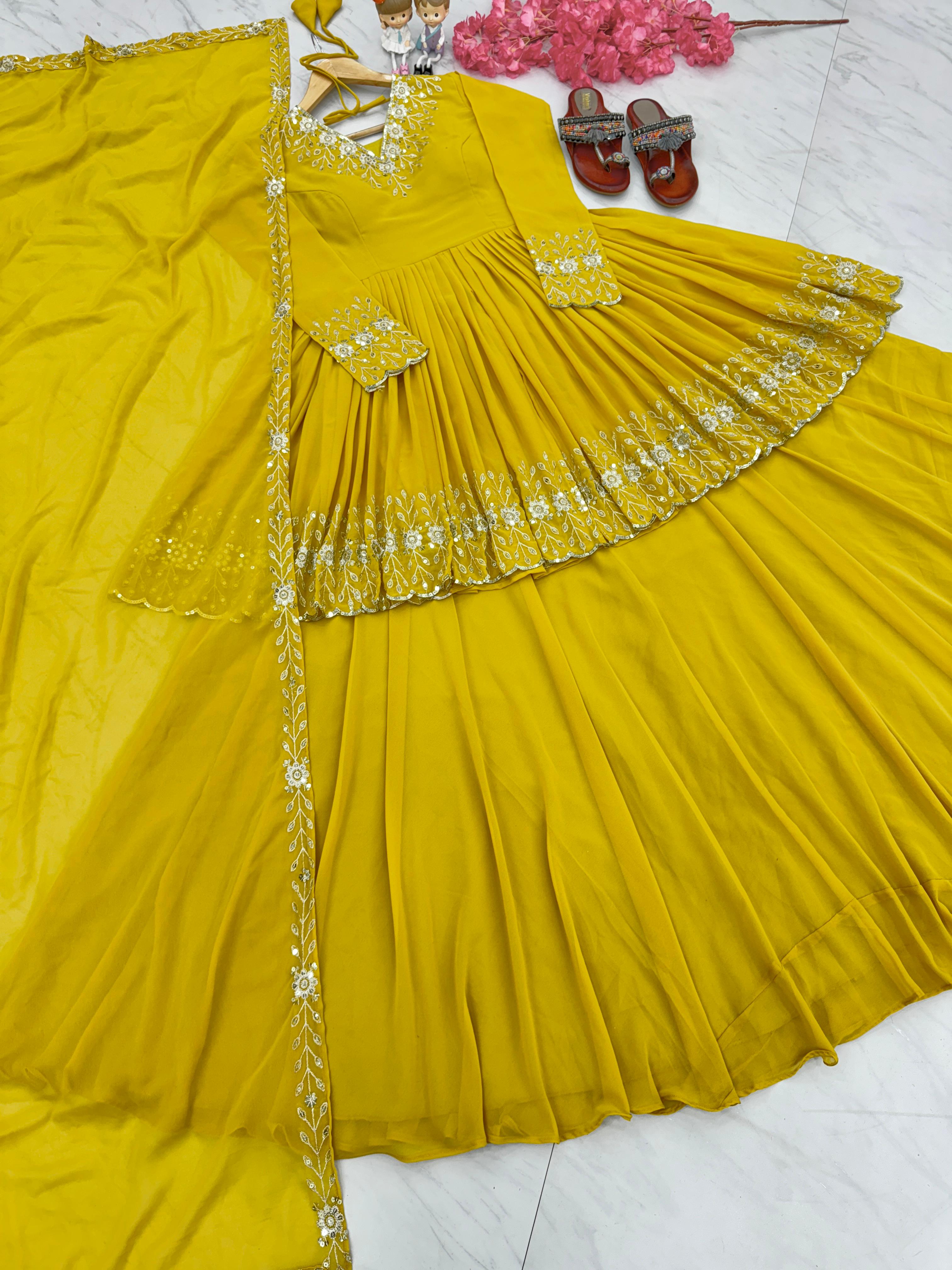 AAROHI DESIGNER AD 135 D LEHENGA MANUFACTURER