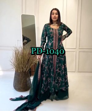 AAROHI DESIGNER PD 1040 DESIGNER GOWN WHOLESALE