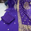 AD PURPLE COTTON READYMADE DRESS