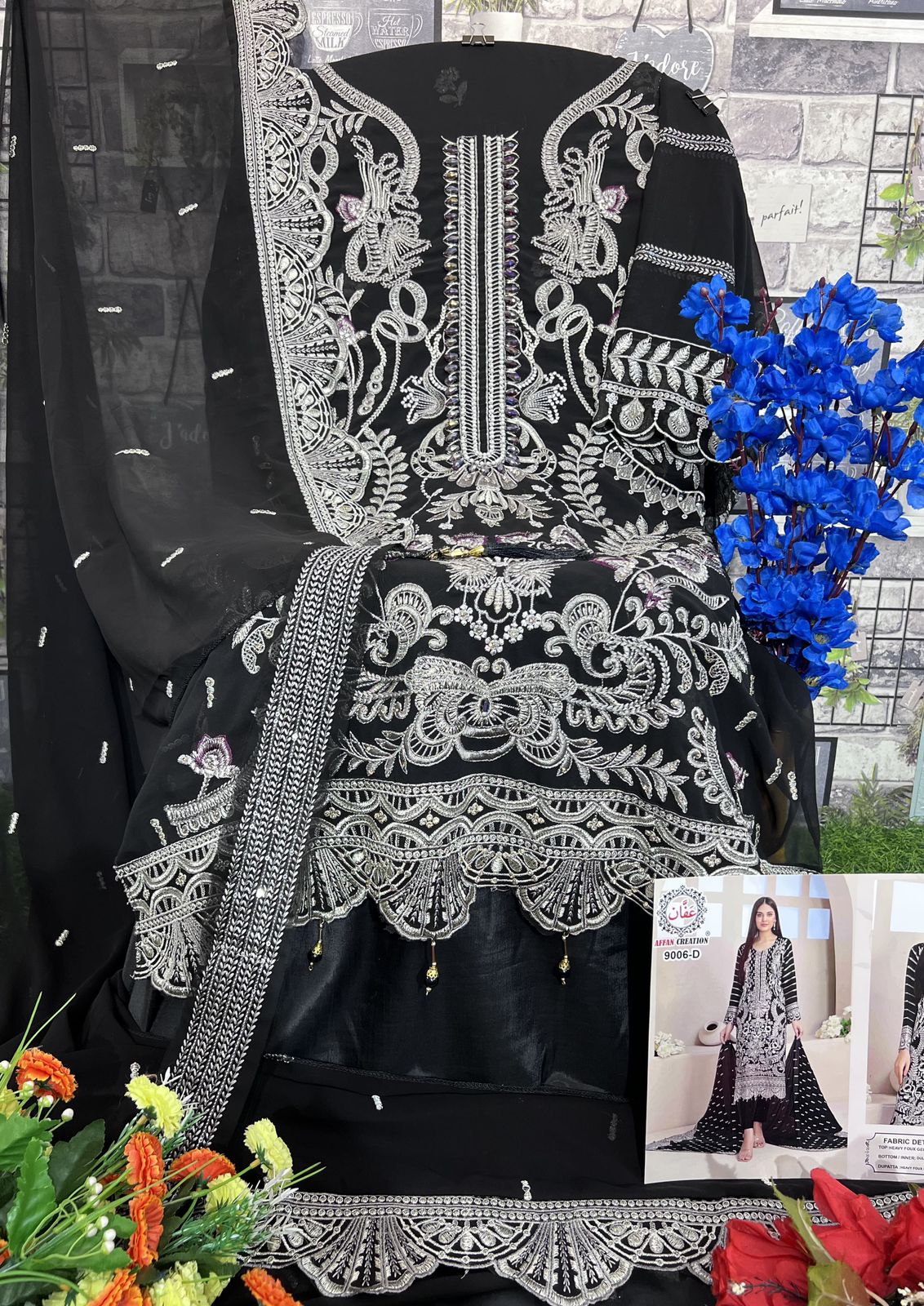 AFFAN CREATION 9006 A TO D SALWAR SUITS