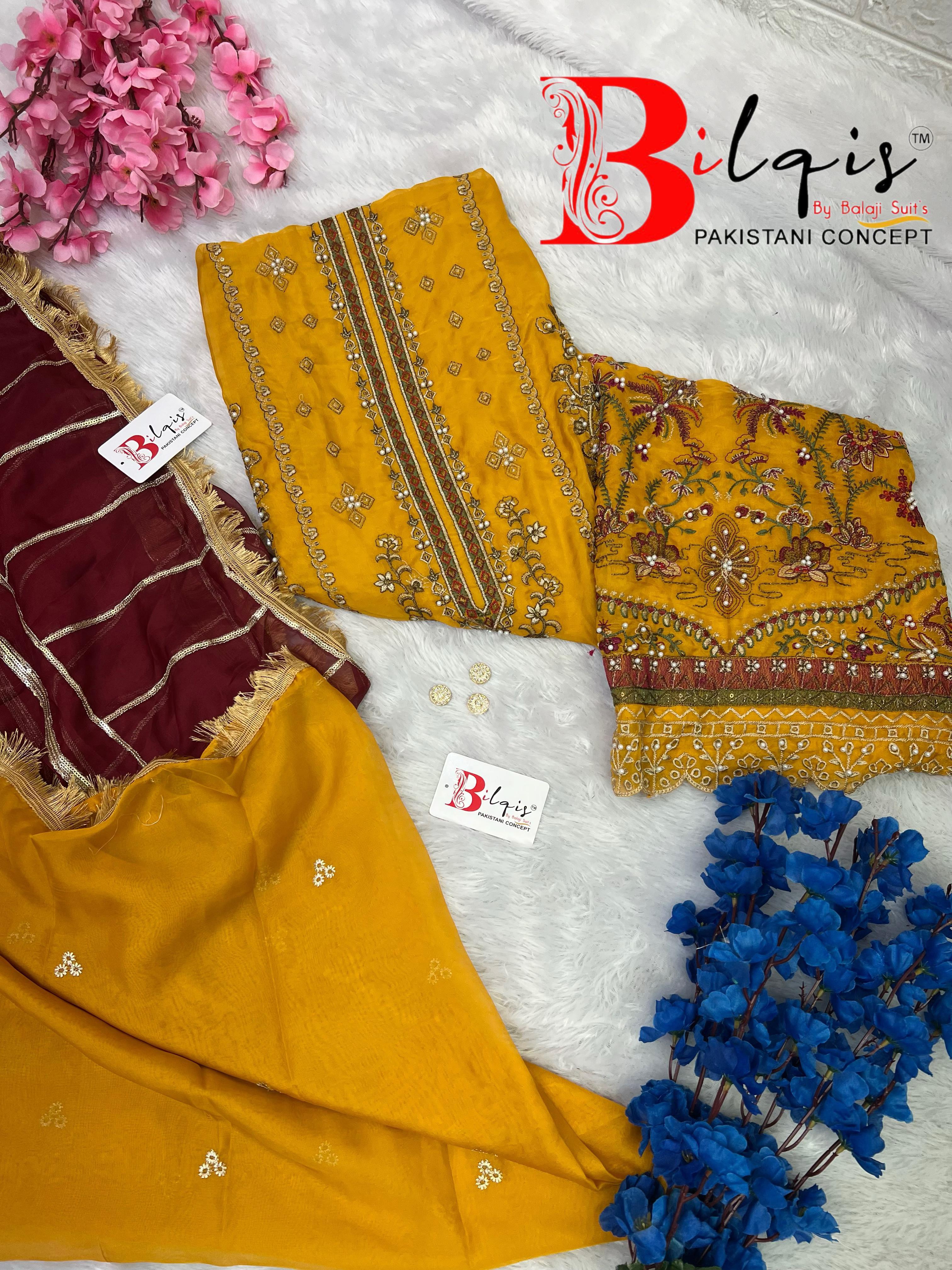 BILQIS B 15 A SALWAR SUITS WHOLESALE