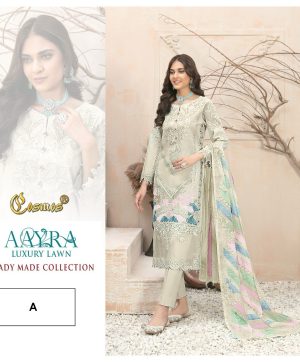 COSMOS AAYRA LUXURY LAWN A READYMADE SUITS
