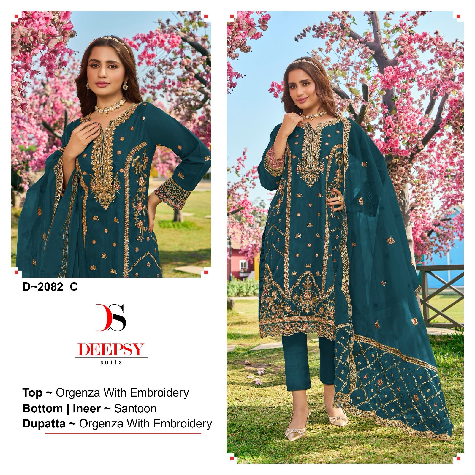 DEEPSY 2082 PAKISTANI SUITS MANUFACTURER