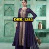 DHK 1252 DESIGNER GOWN WHOLESALE IN INDIA