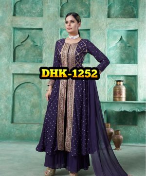 DHK 1252 DESIGNER GOWN WHOLESALE IN INDIA