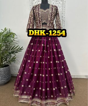 DHK 1254 DESIGNER LEHENGA WHOLESALE