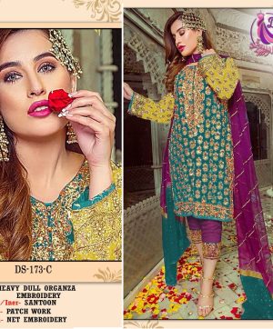 DINSAA SUIT DS 173 C PAKISTANI SUITS IN INDIA