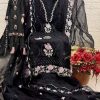 FEPIC 1755 BLACK PAKISTANI SUITS WHOLESALER