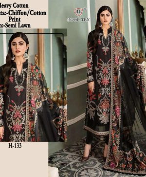 HOOR TEX H 133 PAKISTANI SUITS IN INDIA