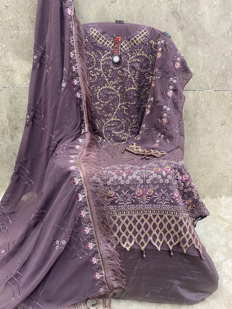 HOOR TEX H 158 A TO D SALWAR SUITS WHOLESALE