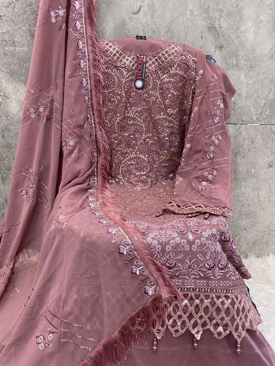 HOOR TEX H 158 A TO D SALWAR SUITS WHOLESALE