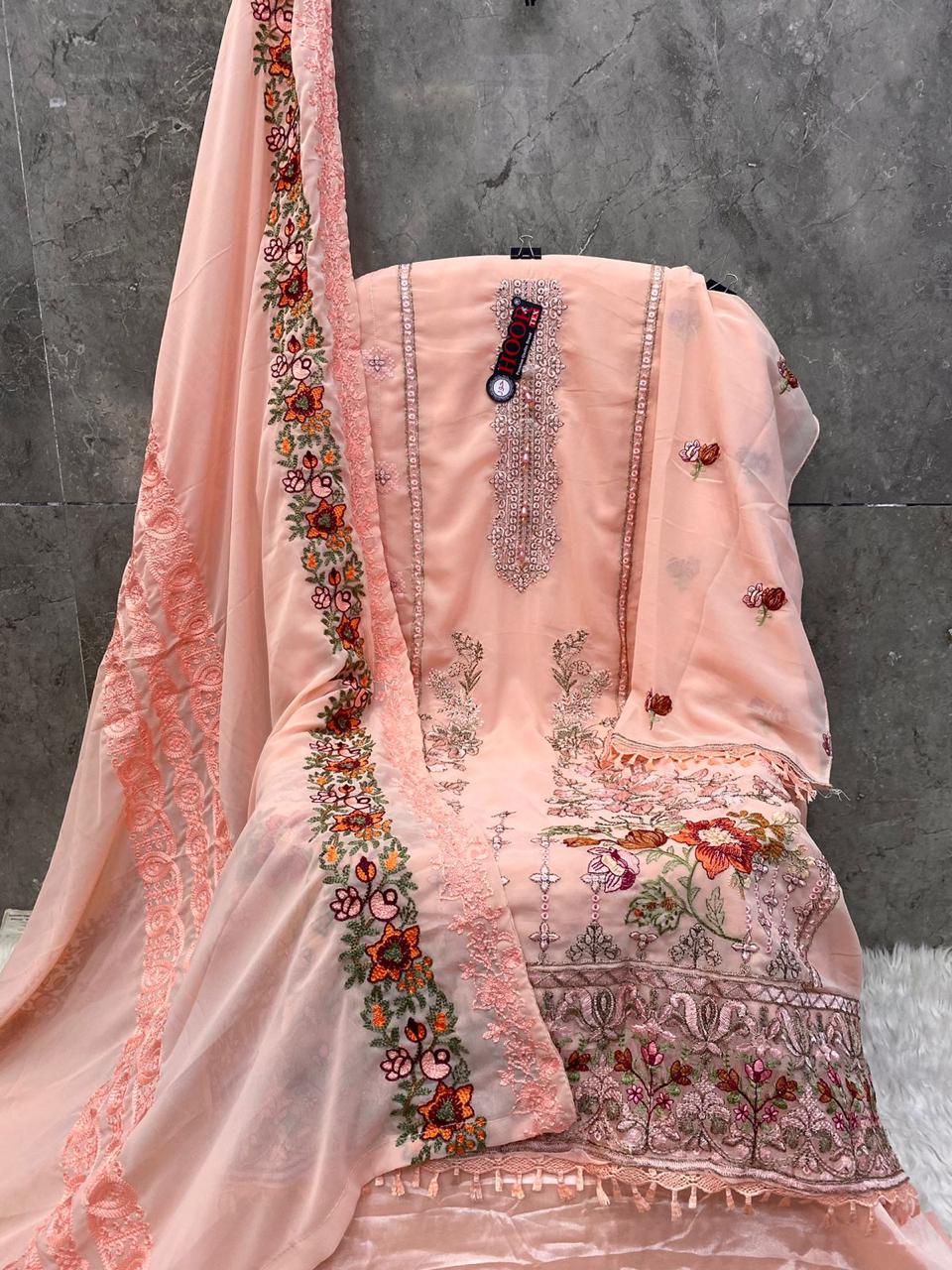 HOOR TEX H 194 PAKISTANI SUITS WHOLESALE