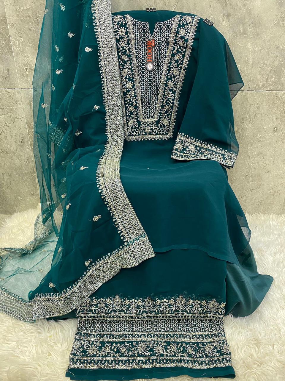 HOOR TEX H 210 A TO E PAKISTANI SUITS