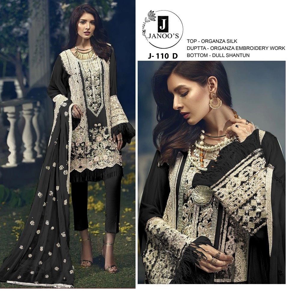 JANOO'S J 110 D SALWAR SUITS WHOLESALE