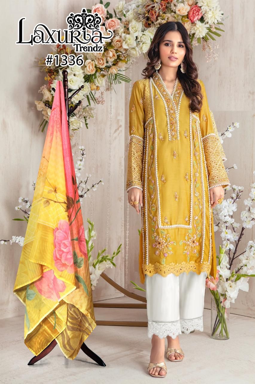 LAXURIA 1336 READYMADE PAKISTANI SUITS