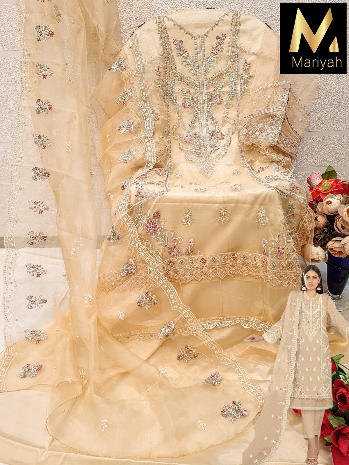 MARIYAH DESIGNER 207 PAKISTANI SALWAR SUITS