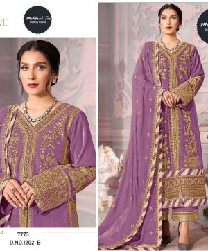 MEHBOOB TEX 1202 B PAKISTANI SUITS WHOLESALE