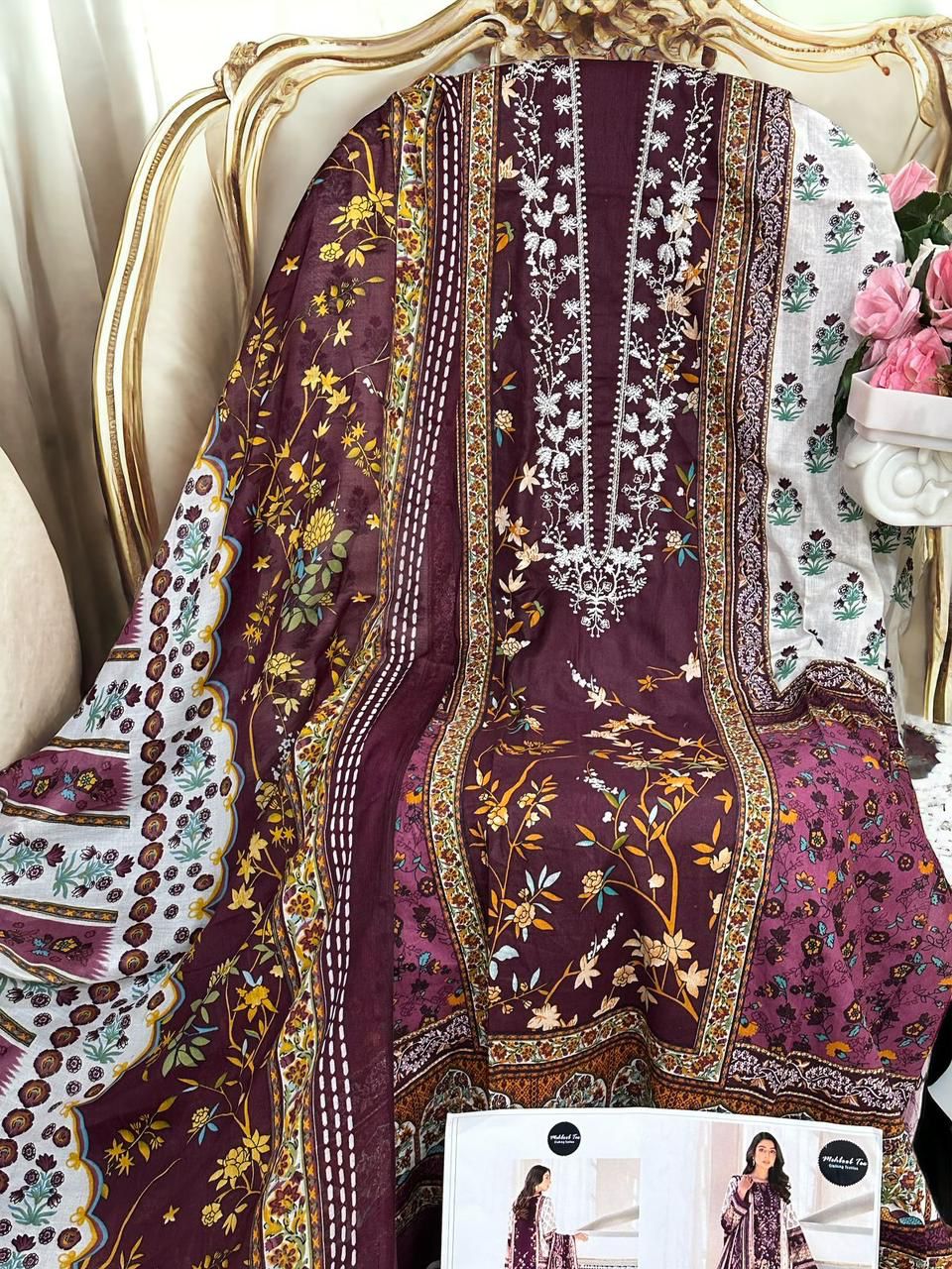 MEHBOOB TEX 1217 A COTTON PAKISTANI SUITS