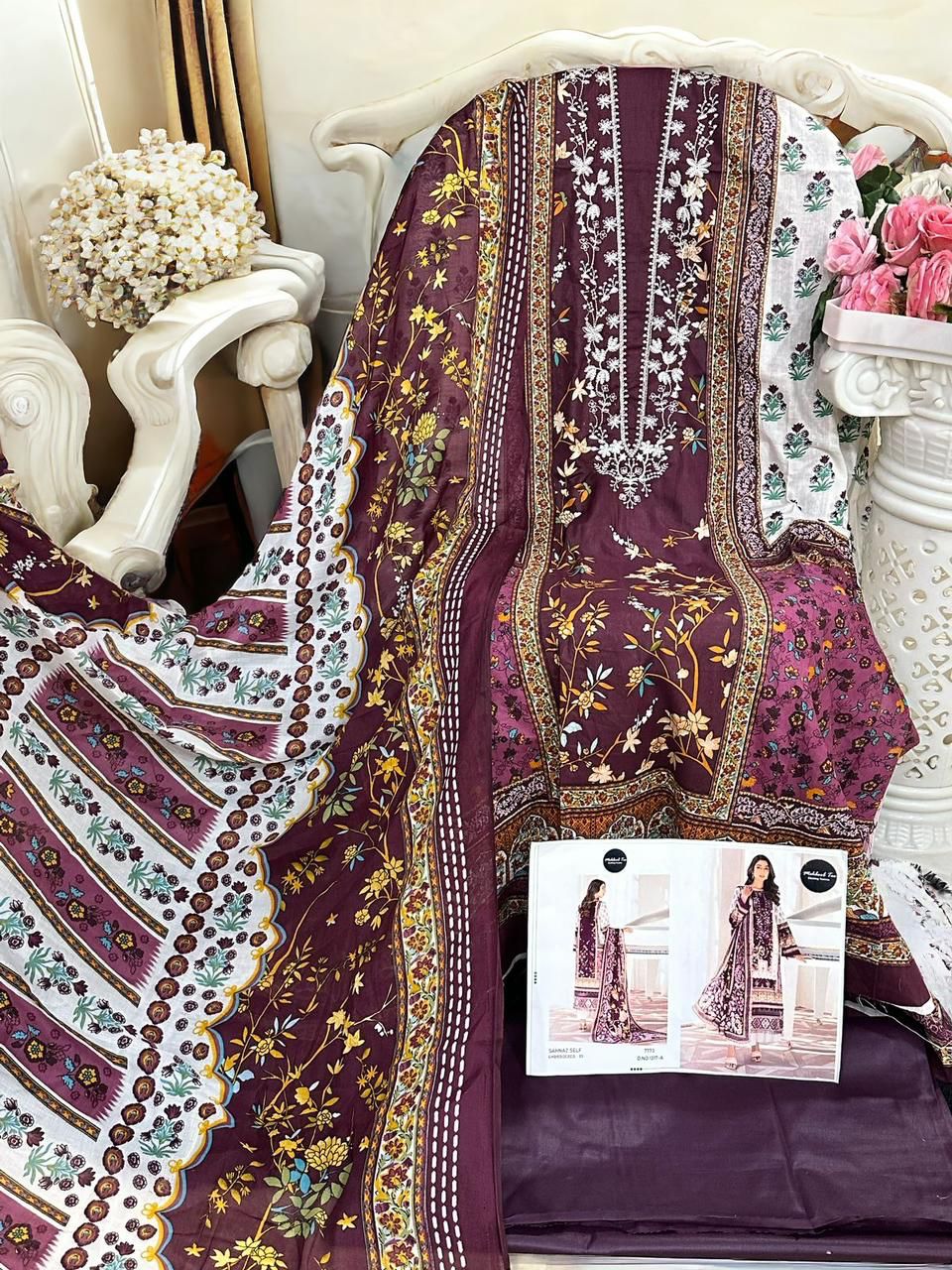 MEHBOOB TEX 1217 A COTTON PAKISTANI SUITS