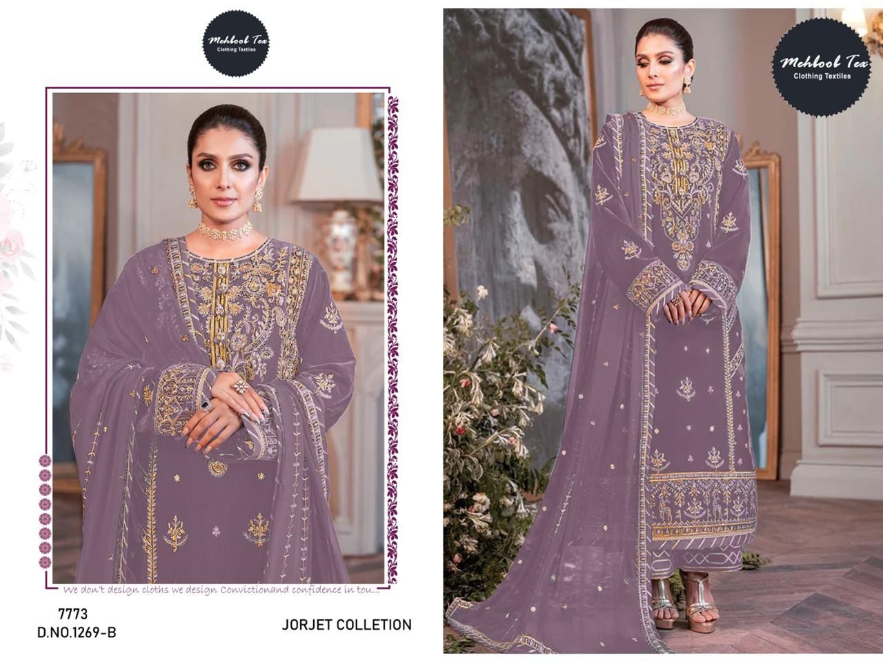 MEHBOOB TEX 1269 A TO D SALWAR SUITS WHOLESALE